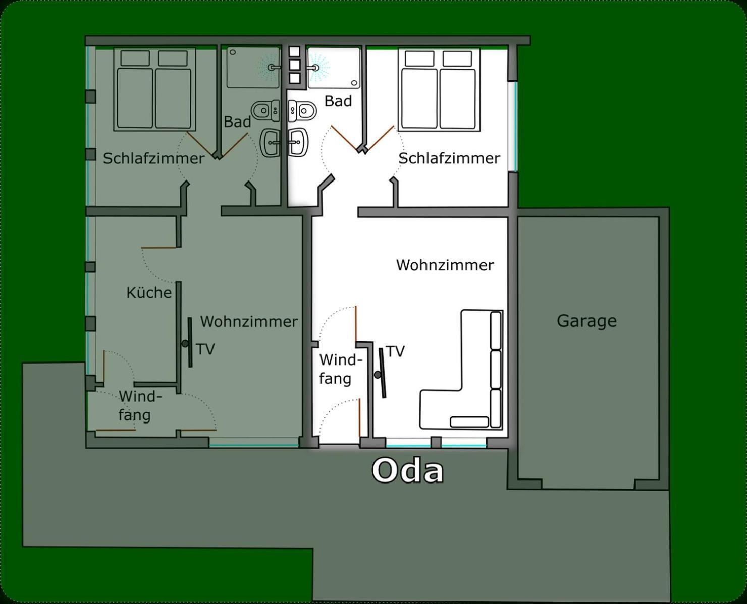 Fewo Oda Bad Gandersheim Exteriér fotografie